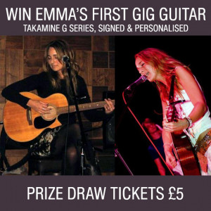 Prize Draw: Win Emma's First Gig Guitar